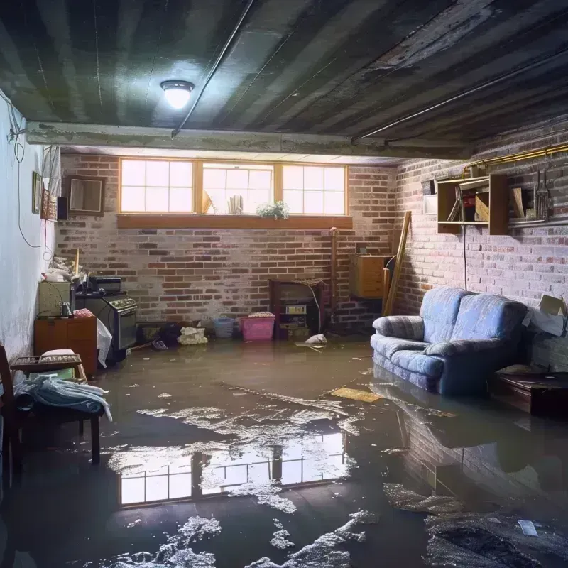 Flooded Basement Cleanup in Foxborough, MA